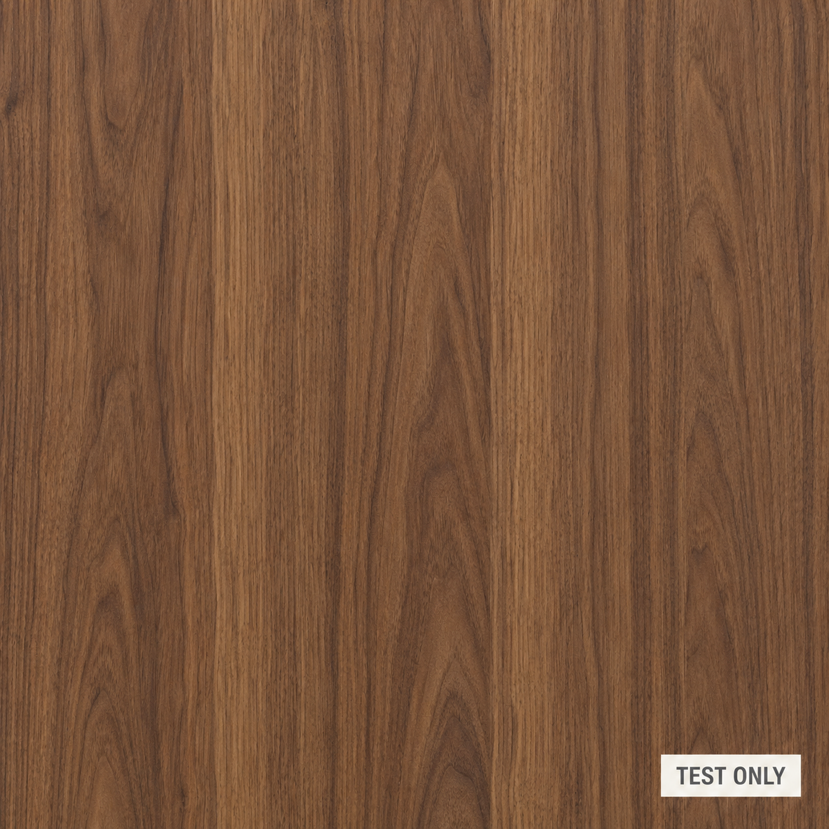 TEST ONLY synthetic warm wood panel swatch for material selection testing
